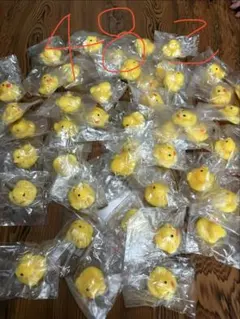アヒル ぬいぐるみ マスコット 48個セットのサムネイル
