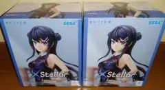 91＿青春ブタ野郎シリーズ　桜島麻衣　エクステラ　フィギュア　２体