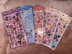 国内正規品　サンリオ　うるちゅるポップシール5枚セット