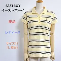 美品 EASTBOYイーストボーイ レディース 半袖 ポロシャツ サイズ11（Ｌのサムネイル