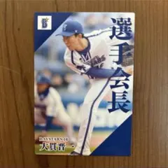 大貫晋一選手 横浜DeNAベイスターズ プロ野球チップスカード 2024