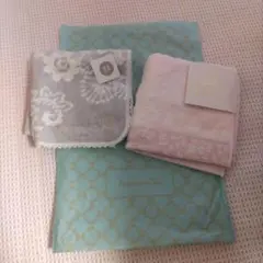 Afternoon Tea ハンカチ グレーのみ