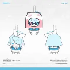 ブルアカ 中国限定 ぬいぐるみ パペット 霞沢ミユのゴミ箱ケース