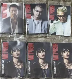 ハイロー ウエハース　小田島有剣 中越大 ROCKY 九鬼源治