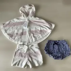 ジェラピケkids&baby ポンチョ　未使用