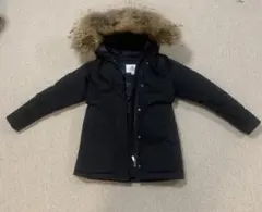 ピレネックス　PYRENEX 34.36 ファー付きブラックダウン