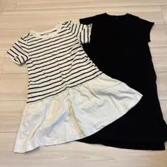 UNIQLO 子どもワンピース2枚セット 130㎝