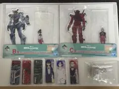 一番くじ 機動戦士Gundam ジークアクス　ビジュアルスタンドほか