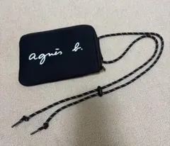 アニエスべー　携帯ショルダー　スマホショルダーバック