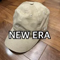 ニューエラ　キャップ　ベージュ