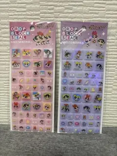 パワパフガールズ タイルシール 2枚セット正規品