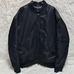 美品ユニクロ +J MA-1 ダウンジャケット 黒 XXL フライトジャケット 2025年最新】uniqlo +j ma1の人気アイテム - メルカリ