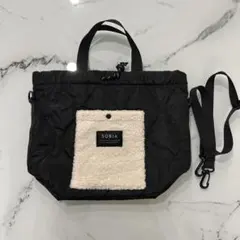 ボアバッグ巾着