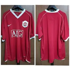 ナイキ マンチェスター・ユナイテッド ユニフォーム 06/07ホームXL 正規品