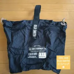 niko and [OLD SMITH] エコバッグ 黒