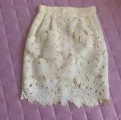 Lily Brown 花柄 スカート リリーブラウン　ミニスカート　ミニ