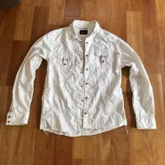 NICOLE CLUB FOR MEN 長袖シャツ ホワイト 46