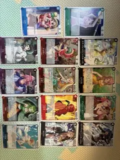 ワンピースカードまとめ売り17枚！ ワンピースカード 17枚 まとめ売り - メルカリ
