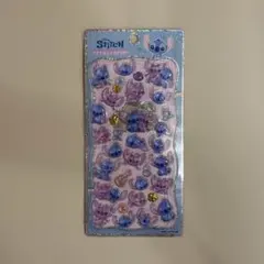 プチドロップステッカー　スティッチ　ディズニー