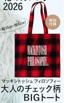マッキントッシュ フィロソフィーBIGトート　LEE付録