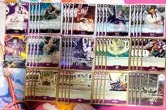 【ドンカード付き】紫エネル 構築 デッキ パーツ 70枚 神の島の冒険 空島