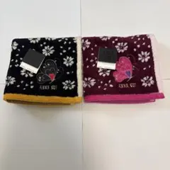 ANNA SUI タオルハンカチ 2枚セット