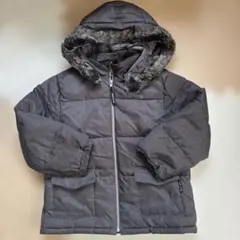 COMME CA ISM グレー ダウンコート 130A