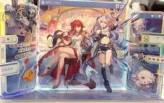 崩壊スターレイル 韓国 長パッド 銀狼 姫子 PCマット デスクマット