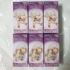 6点セット ワンピース ワールドコレクタブルフィギュア ギア5 special