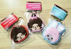 【新品未開封】『 モンチッチ 』さがらキーホルダー　３種セット