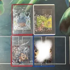 ドラゴンボール ホロ仕様カード 4枚セット