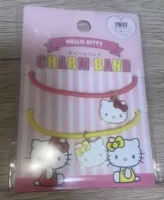 ハローキティ　ミミィ　チャームバンド　ヘアゴム　新品未使用　キャンドゥ