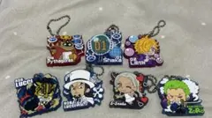 ワンピース　ラバーマスコットキーホルダー