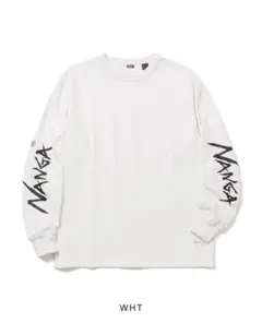 NANGA（ナンガ）ECO HYBRID SLV LOGO L/S TEEのサムネイル
