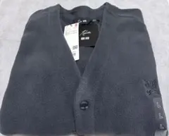 大人気！ユニクロ×ニードルズ フリースオーバーサイズカーディガン ダークグレーL