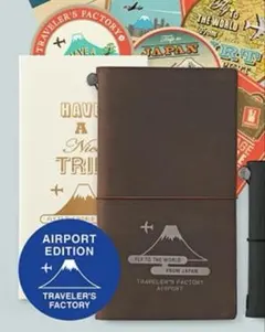 【新品】 ギフトラッピング 成田空港限定　トラベラーズノート レギュラーサイズ