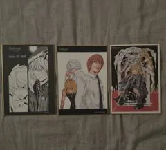 デスノート　色紙3枚セット　おまけ付き