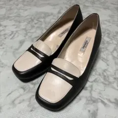 104 新品 BENEBIS 21.5cm E 本革 レザー 日本製