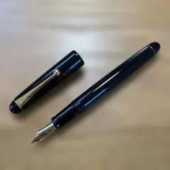 ご*お様 中屋万年筆 NAKAYA ペン先14K 万年筆 シガーモデル 黒溜