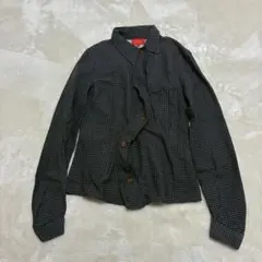 Vivienne Westwood フリル 変形 ドット 長袖 シャツ ブラウス - メルカリ