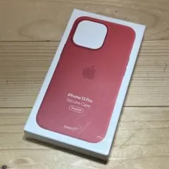 【未使用】iPhone 13 pro 純正シリコンケース レッドのサムネイル