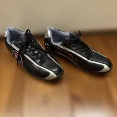 CASTELBAJAC ゴルフシューズ ブラック/シルバー