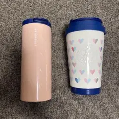 スターバックス タンブラー 水筒 2個セット バレンタイン