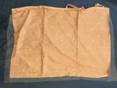 【ほぼ未使用】授乳ケープ オレンジ ストライプ