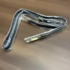 細目ストラップのみ　黒とゴールド　匿名発送