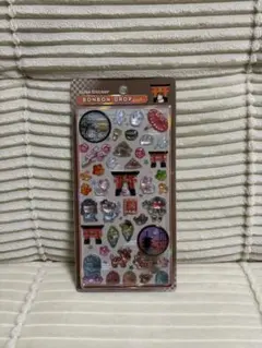 正規品　ボンボンドロップシール　和柄　古都めぐり　古都　神社