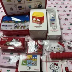 サンリオ キティ スリコ まとめ売り レトロ ダストボックス ハンカチ