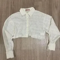 epimi epimmy ホワイト クロップドシャツのサムネイル