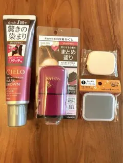 【白髪ケア３点】カラートリートメント ／リタッチマーカー／ヘアファンデーションのサムネイル