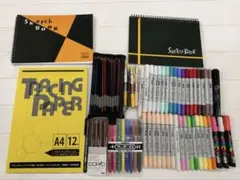 コピック マルチライナー 色鉛筆 画材 まとめ売りのサムネイル